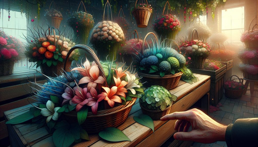 Корзины с цветами: когда выбрать их