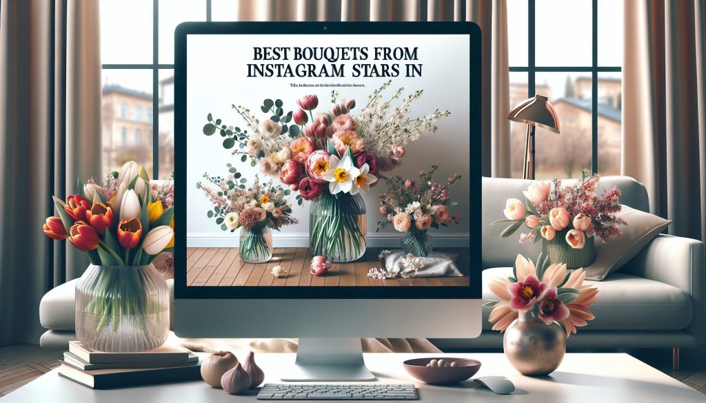 Лучшие букеты Instagram‑звезд весной