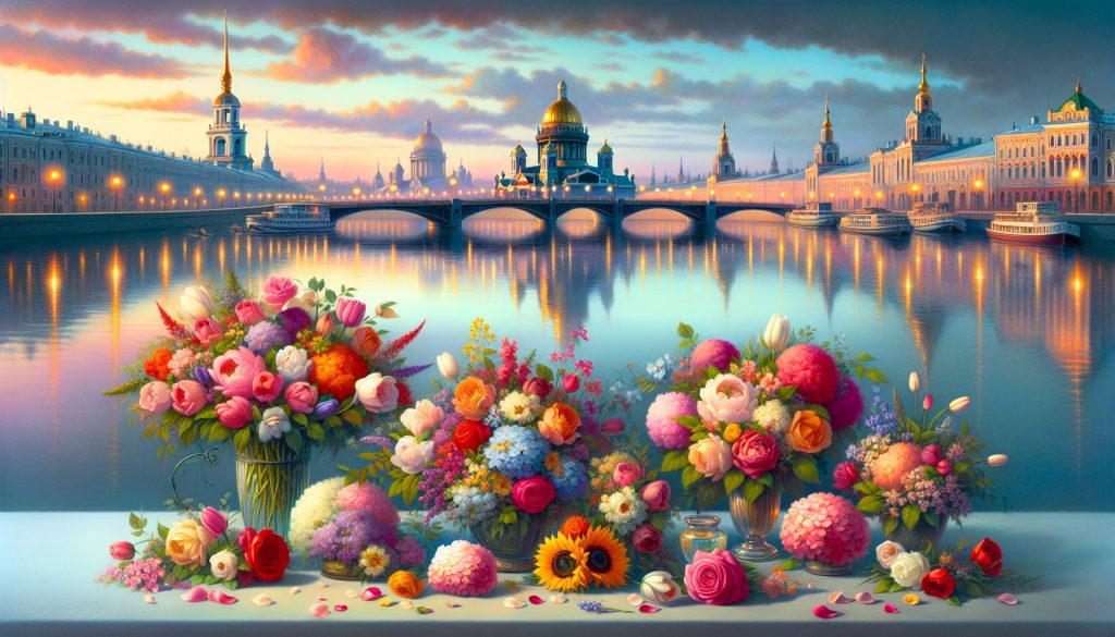 Цветы и букеты: вдохновение на Неве