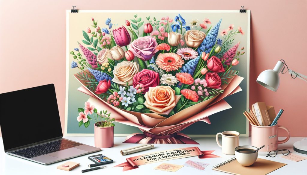 Секреты букета для коллег