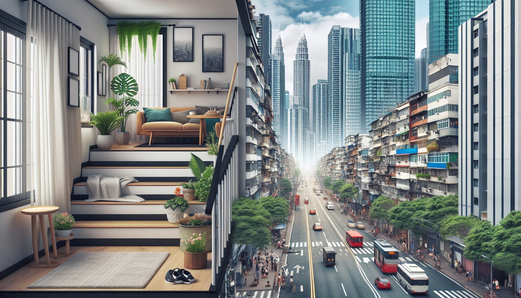 Переход от квартиры к городской среде