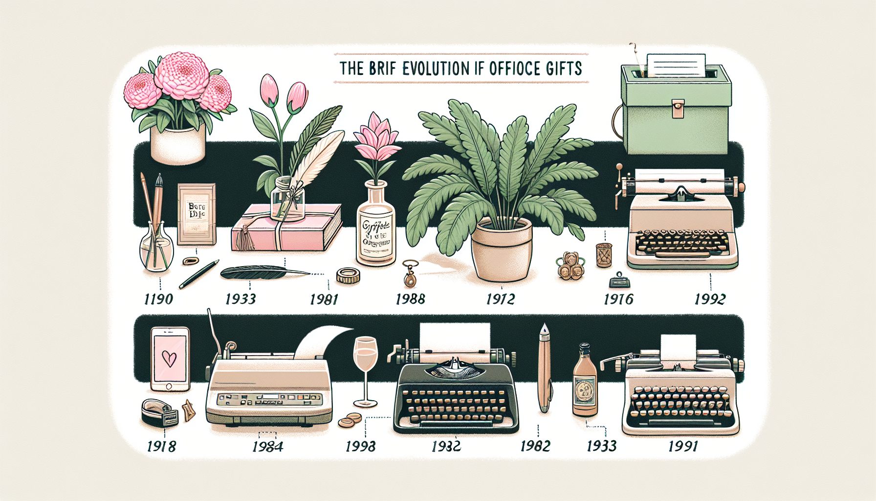 Офисные подарки: краткая эволюция
