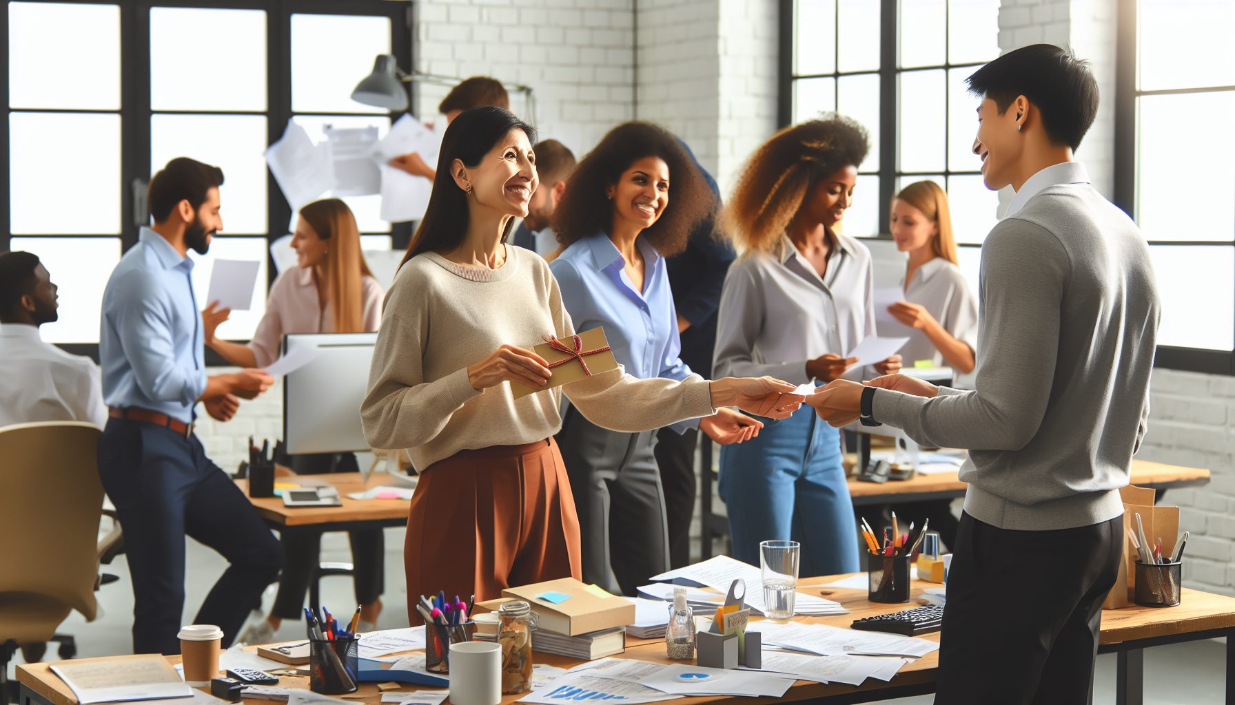 Тонкости офисной благодарности