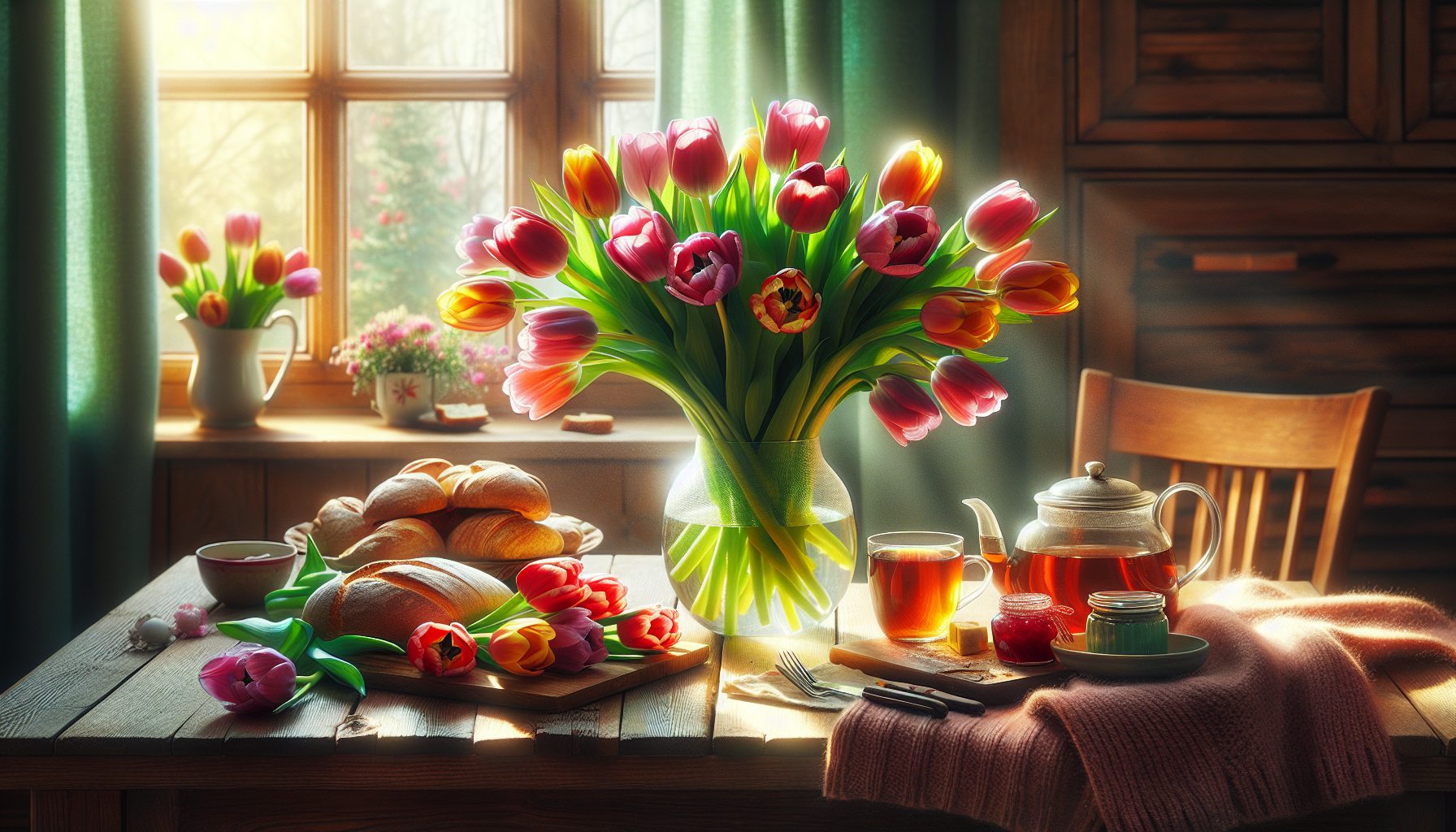 Продлить жизнь домашнего букета