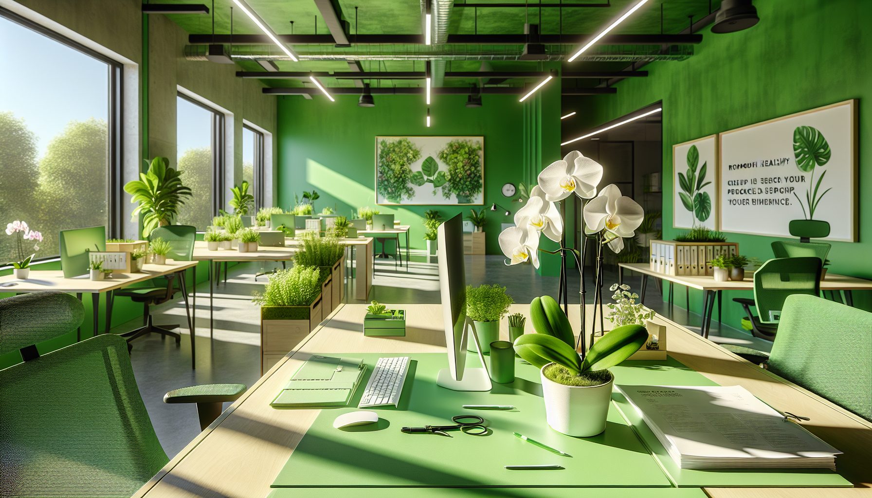 Зелёное здоровье для офиса