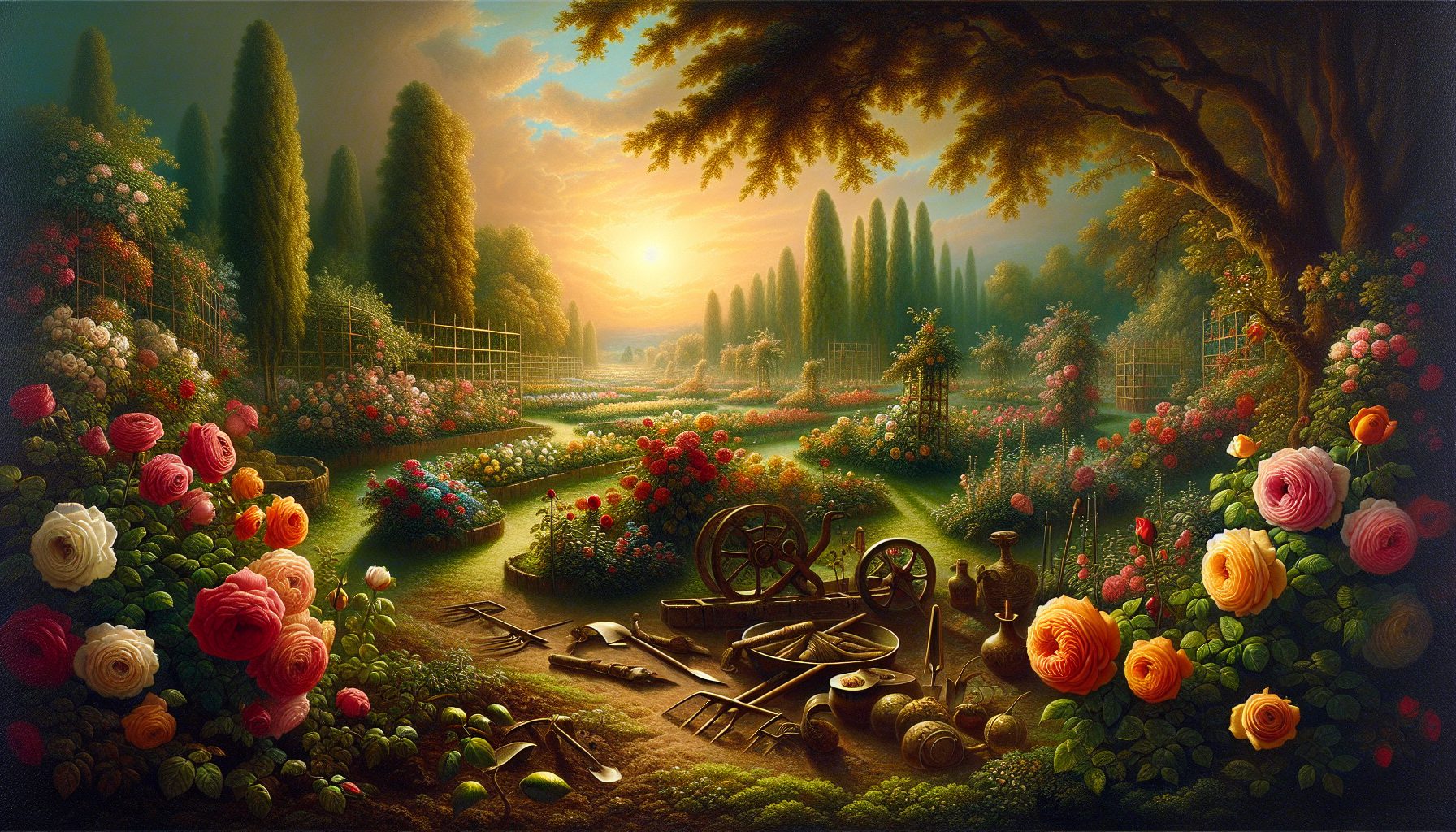 Истоки красоты: как зарождалась культура роз