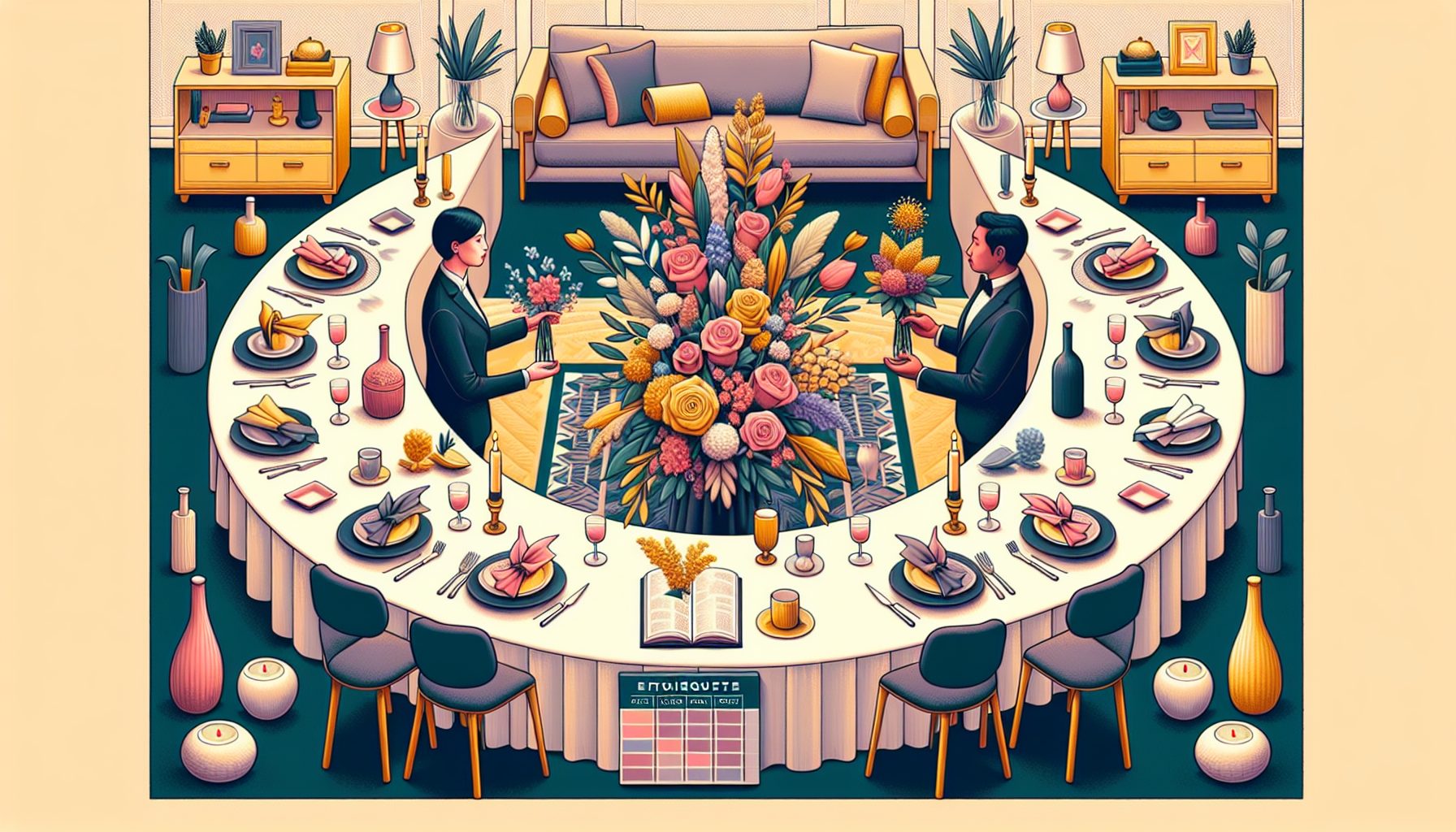 Современный этикет: когда и какие композиции уместны