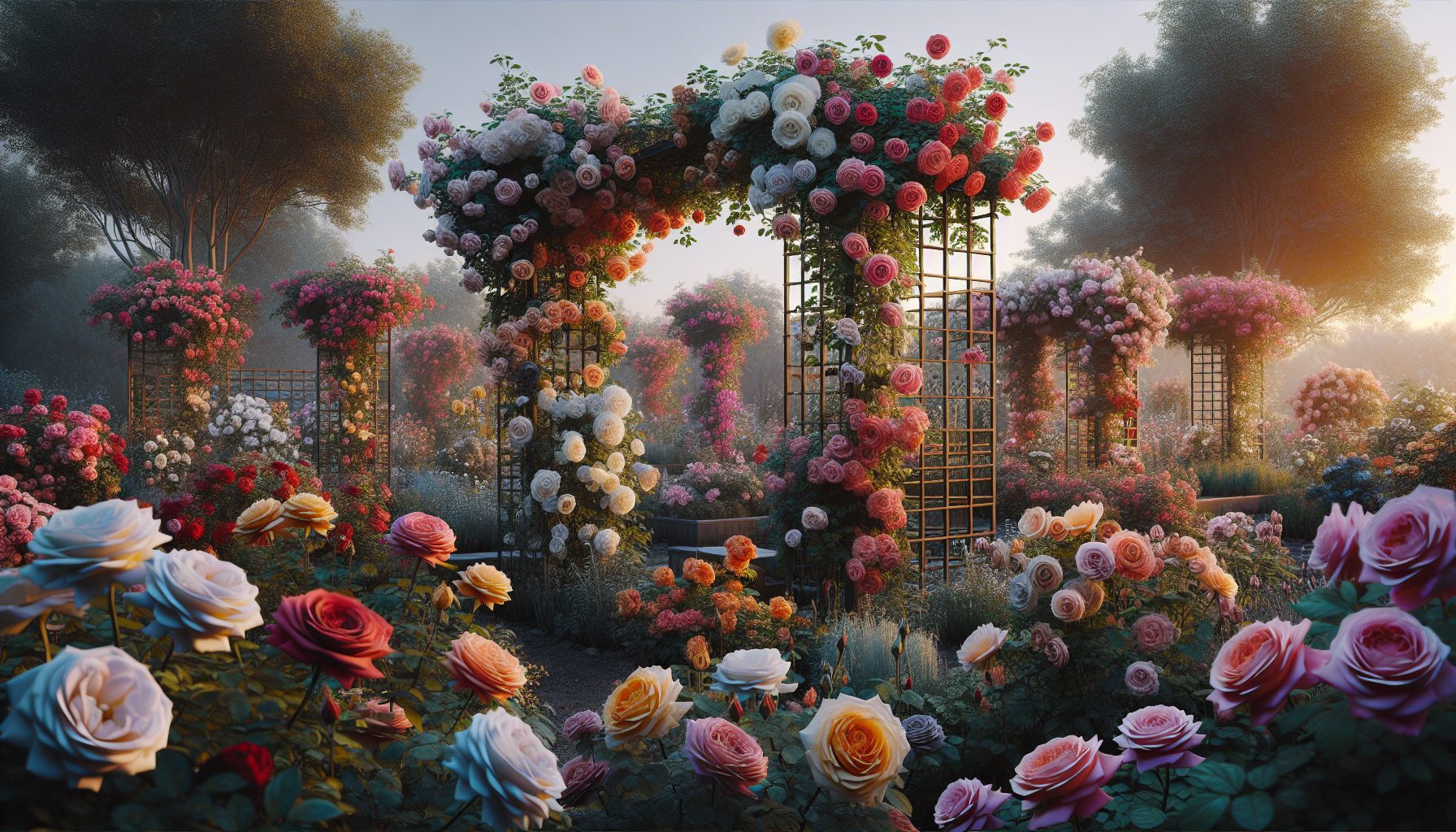 Культура роз в современном саду