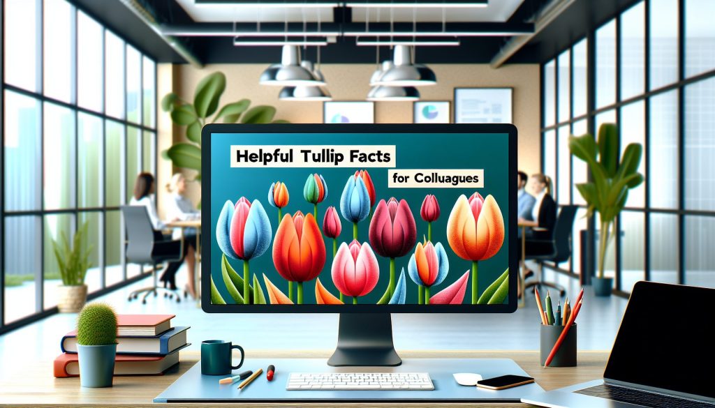 Полезные факты тюльпанов для коллег