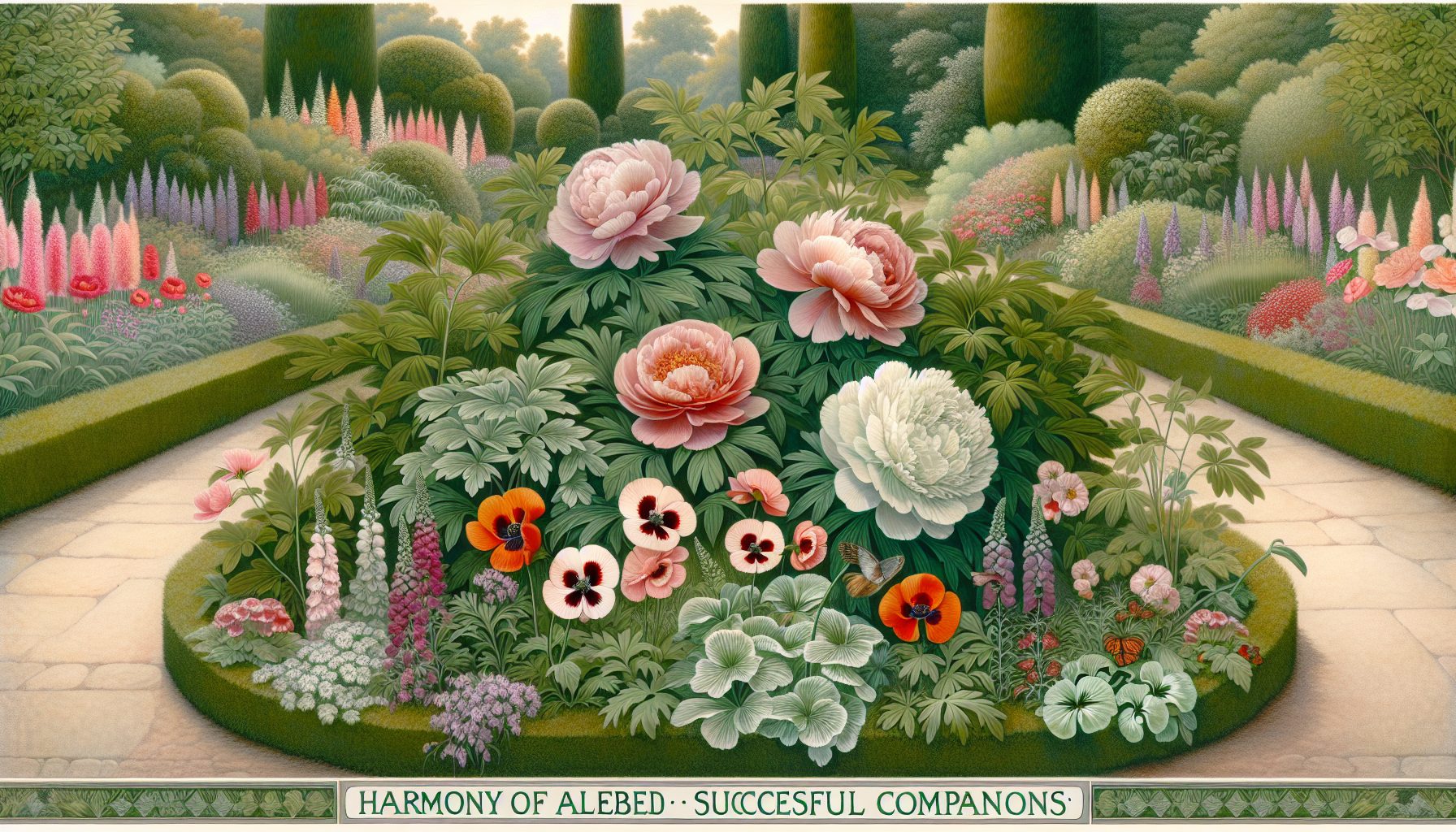 Гармония цветника: удачные компаньоны