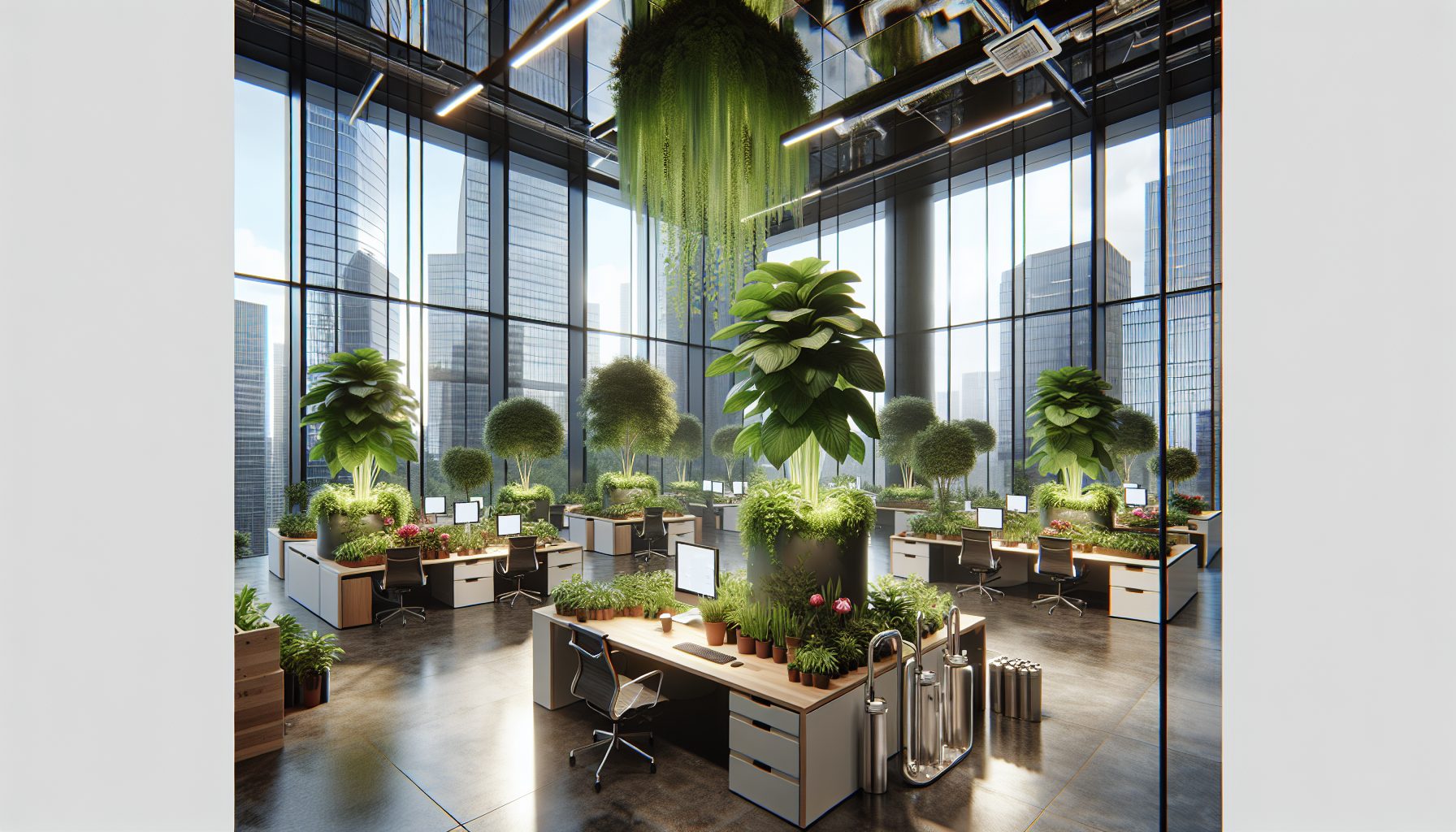 Современные тренды корпоративного озеленения