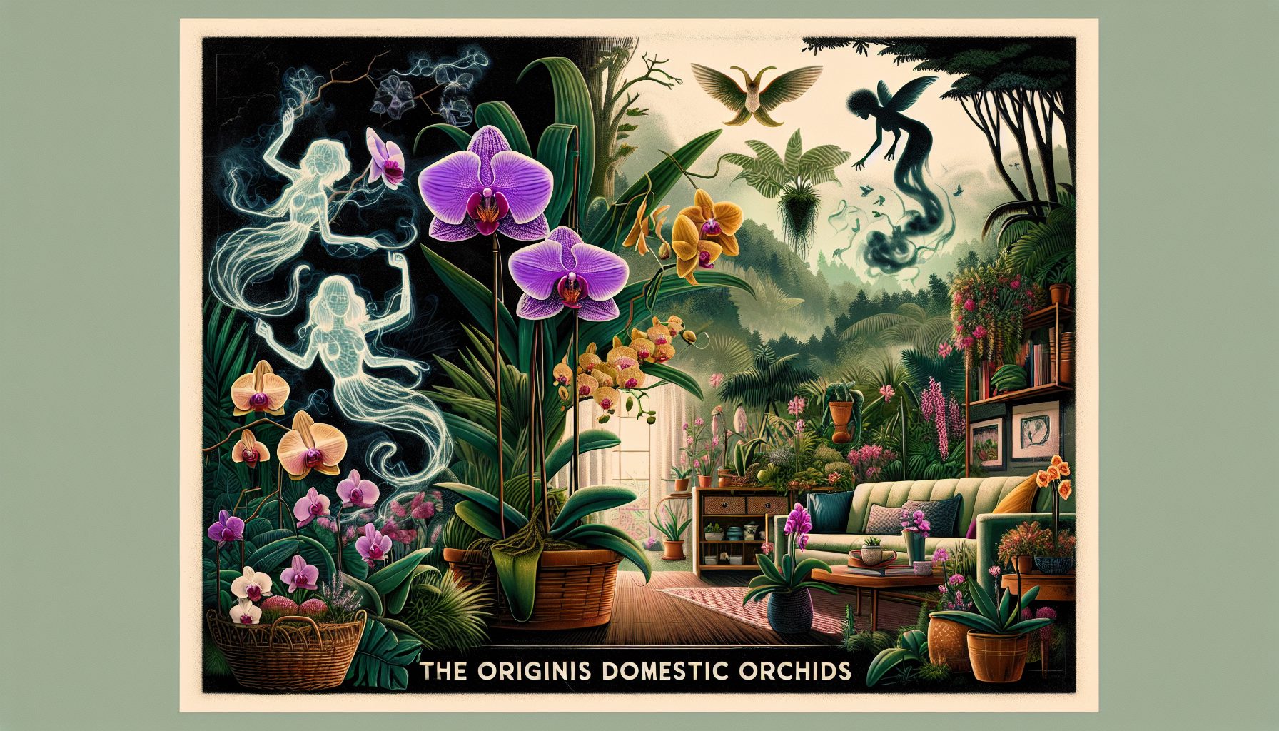 Мифы о хрупкости и происхождение домашней орхидеи