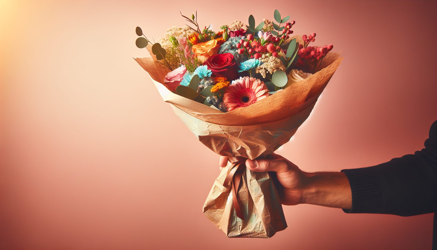 Сила букетов для любимых: первое впечатление