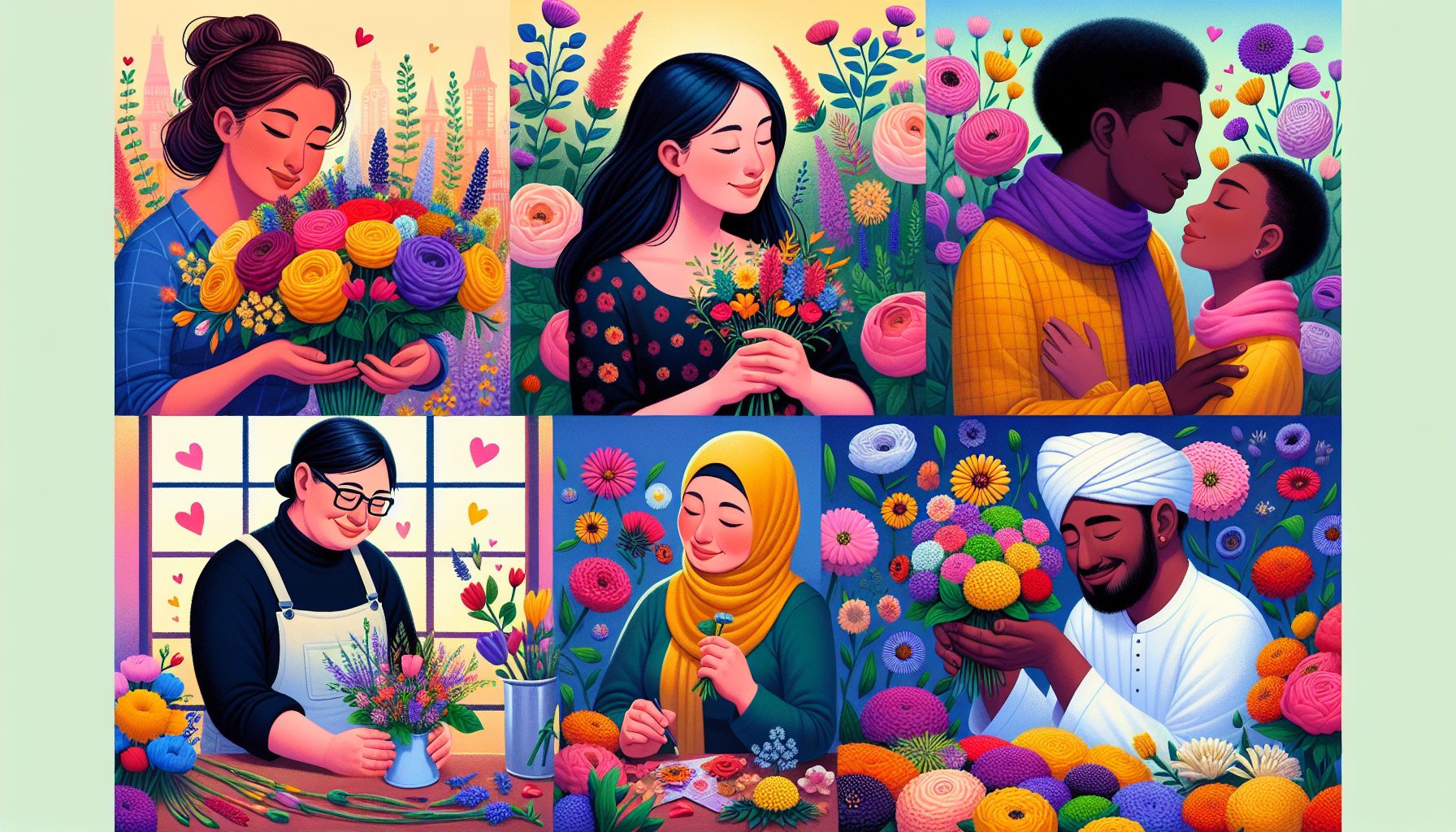 Истоки человеческой привязанности к цветам