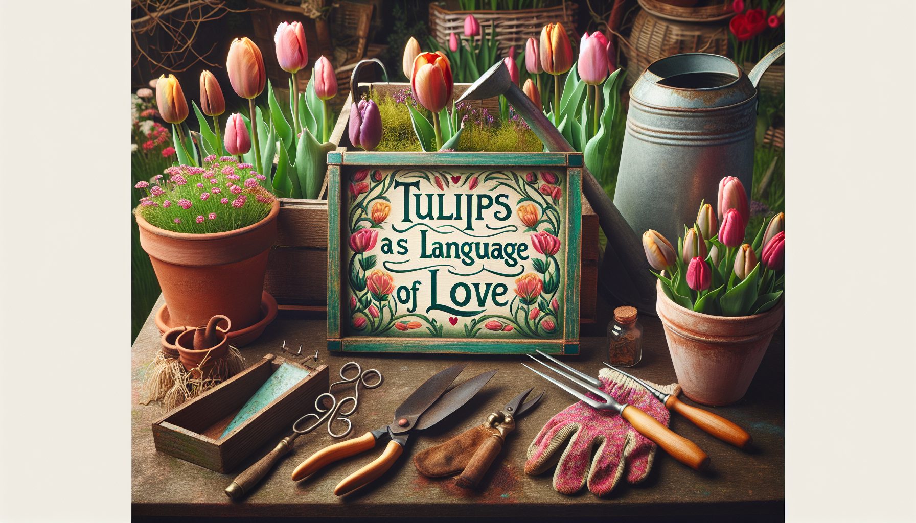 Тюльпаны как язык любви