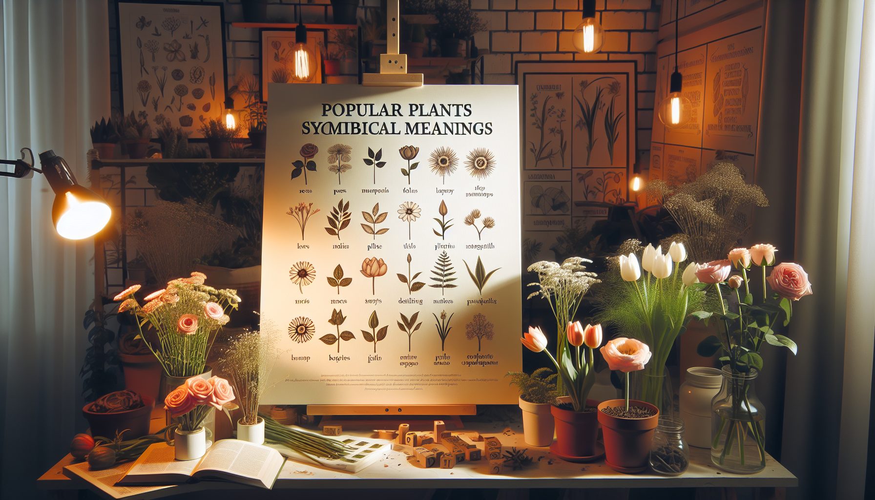 Символика популярных растений