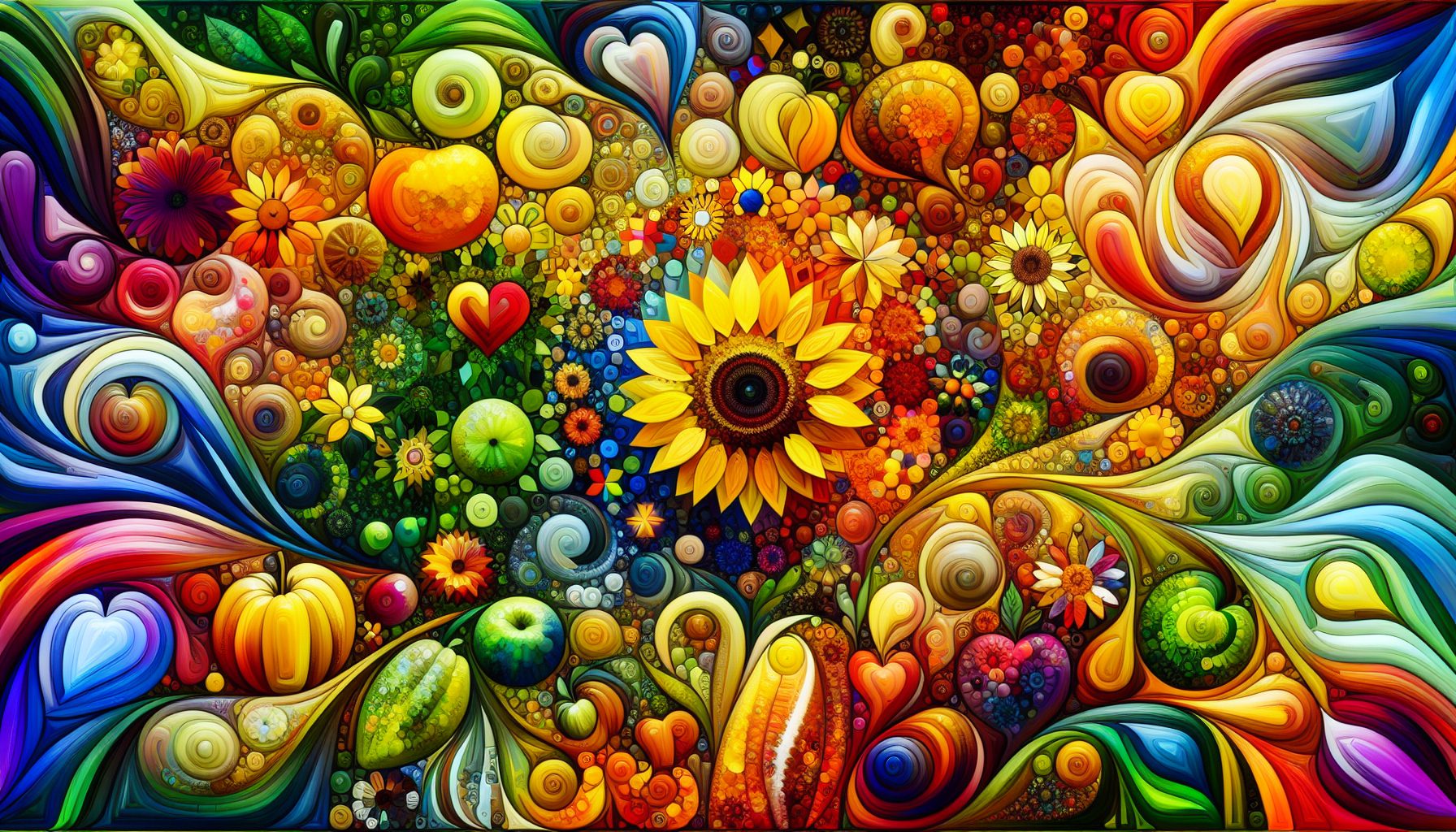 Лето: калейдоскоп оттенков и форм