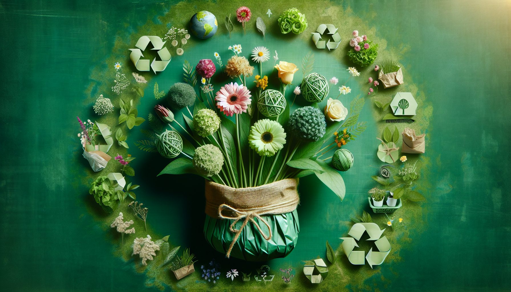 Устойчивость и экология: цветы без тяжёлого следа