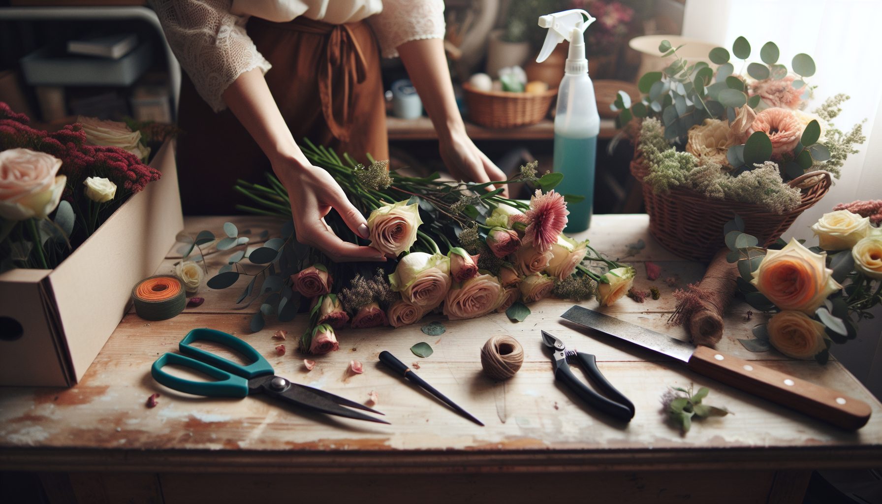 Экстренная реанимация букета