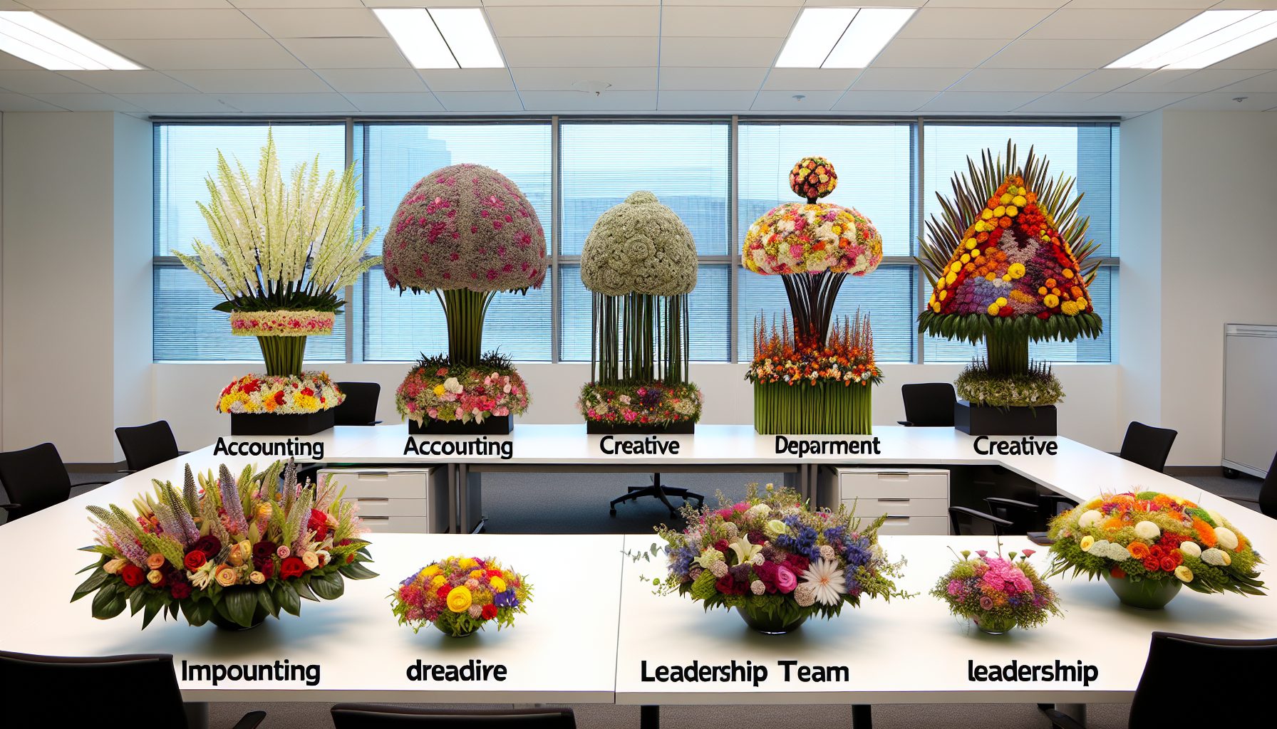 Форматы композиций для разных отделов