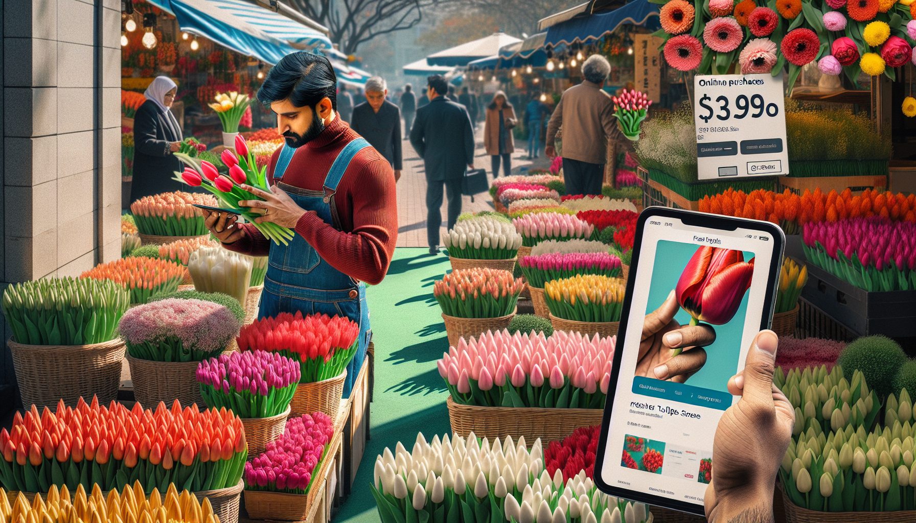 Как выбирать свежие тюльпаны на рынке и онлайн