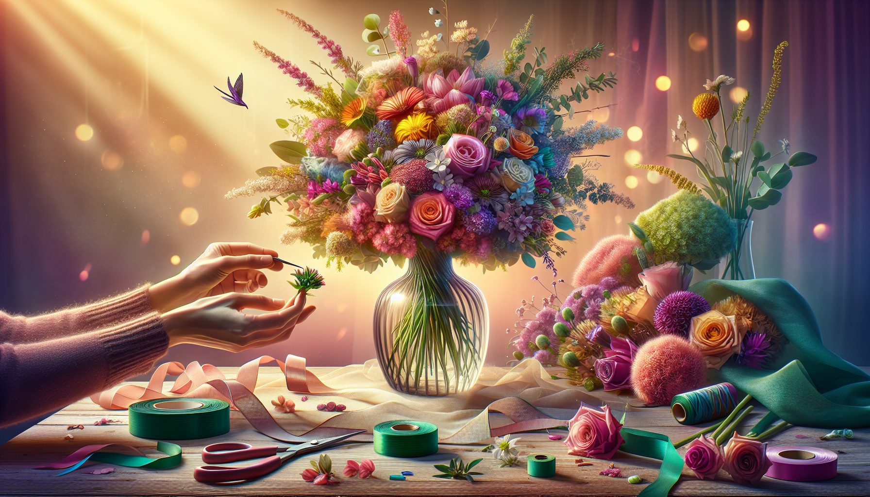 Дизайн: как букетов для любимых становится арт-объектом