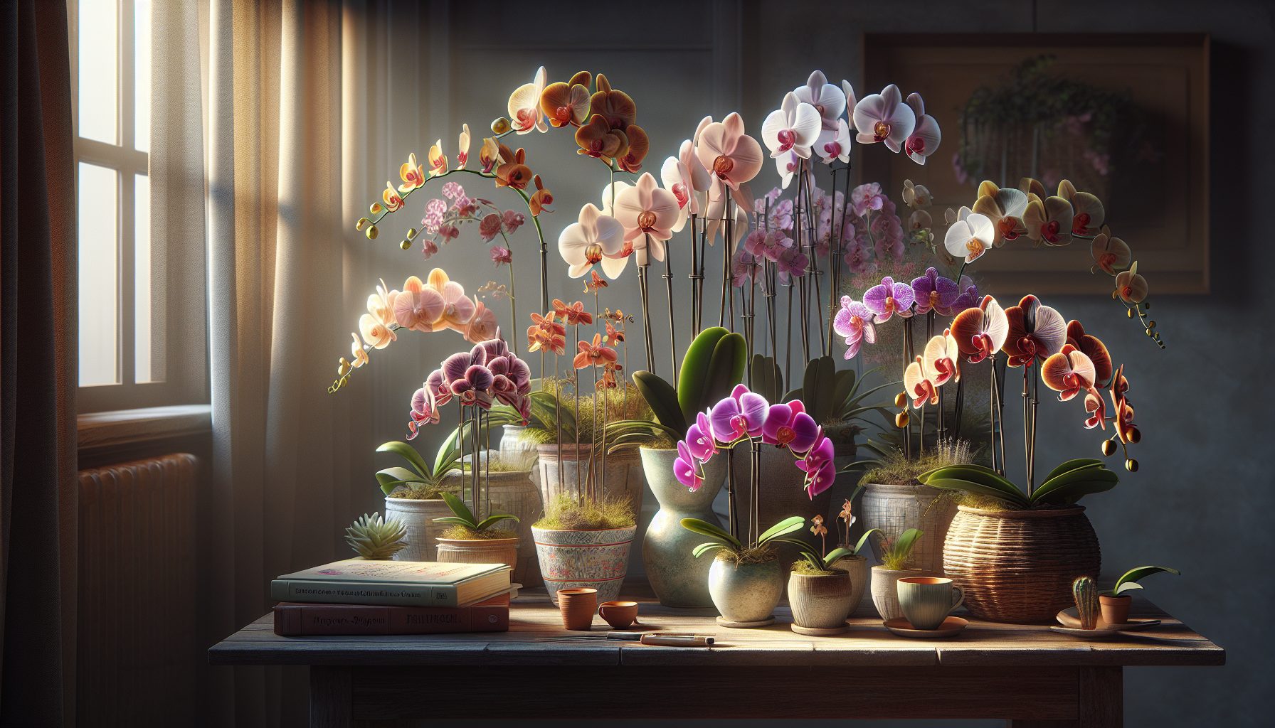 Горшечные орхидеи и символика долгого чувства