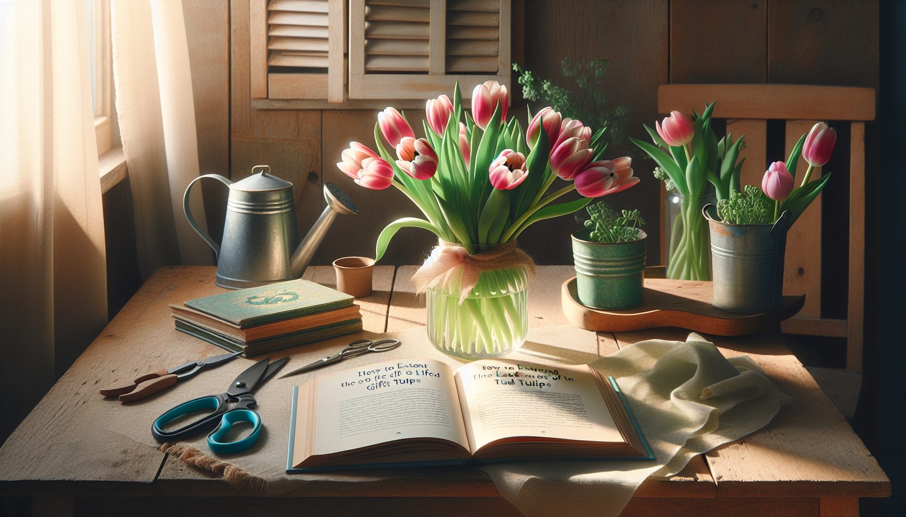 Как продлить жизнь подаренных тюльпанов