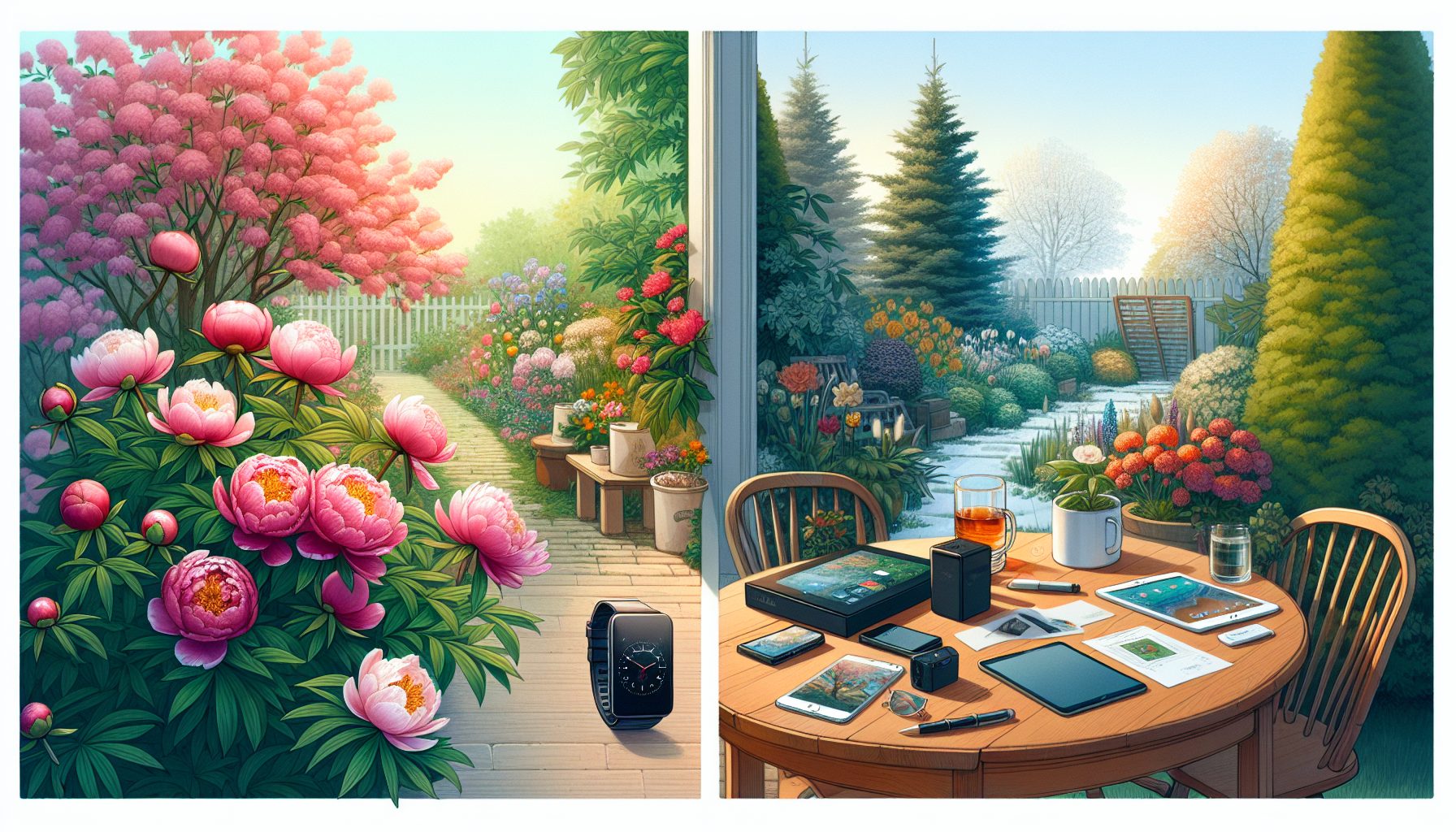 Сезонные нюансы: от пионов до гаджетов