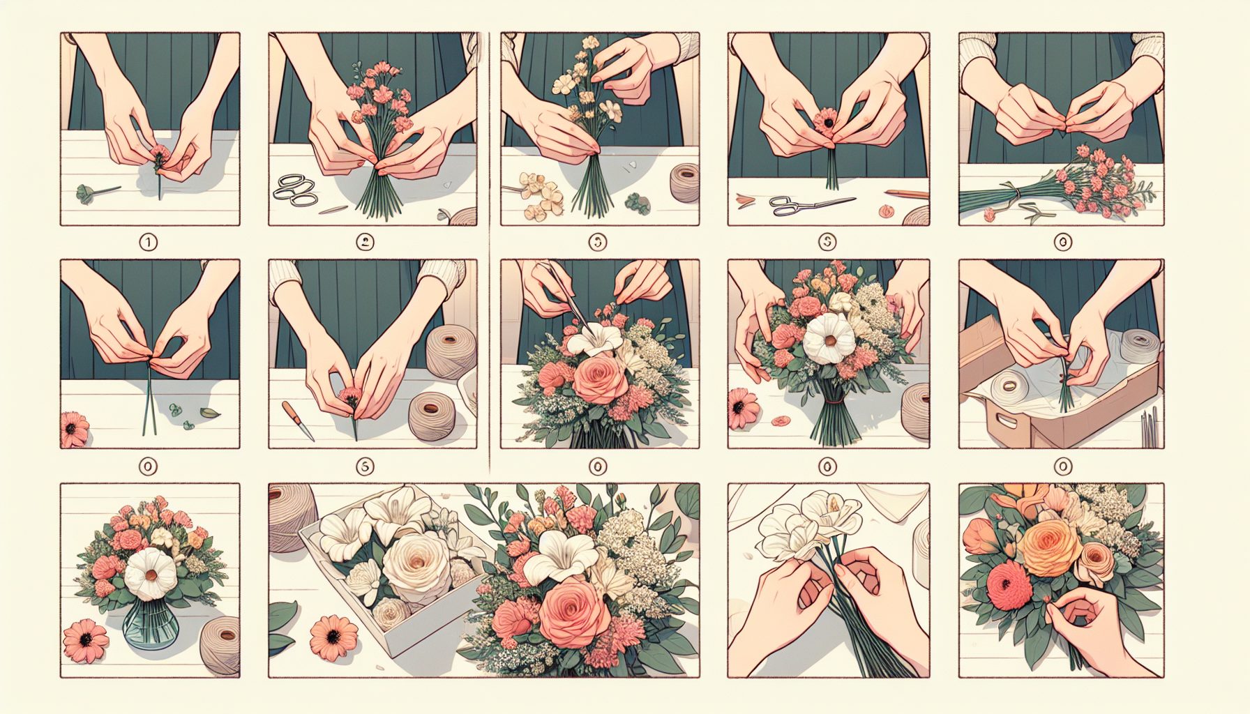 Как подарить букет