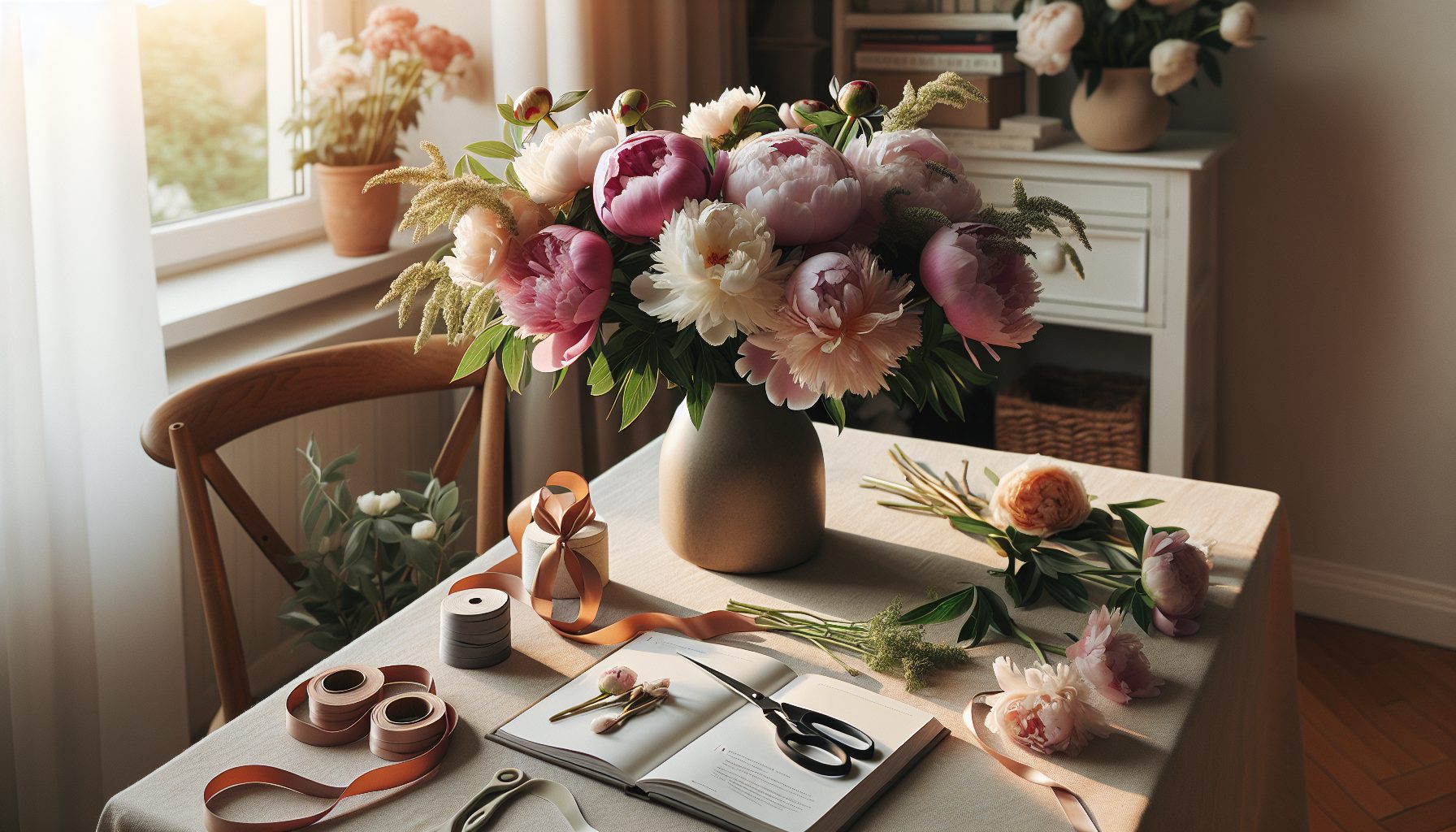 Как оформить композицию без флориста