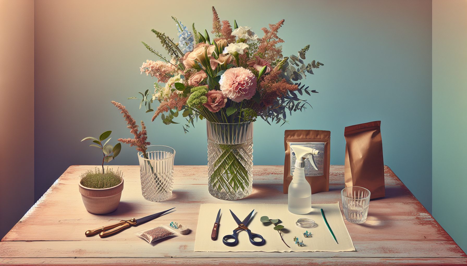 Лайфхаки продления жизни букета