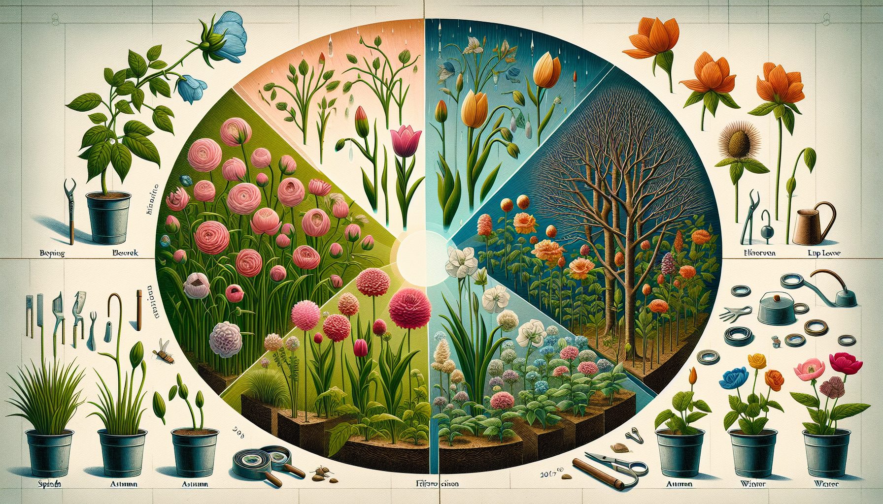 Сезонность и устойчивость растений