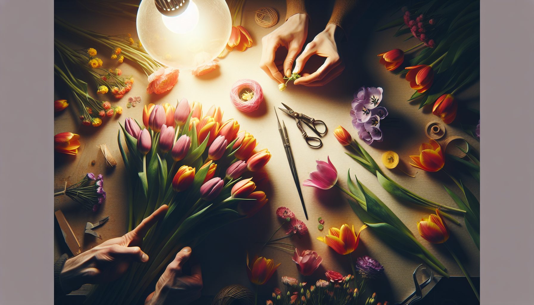 Тонкости составления букета