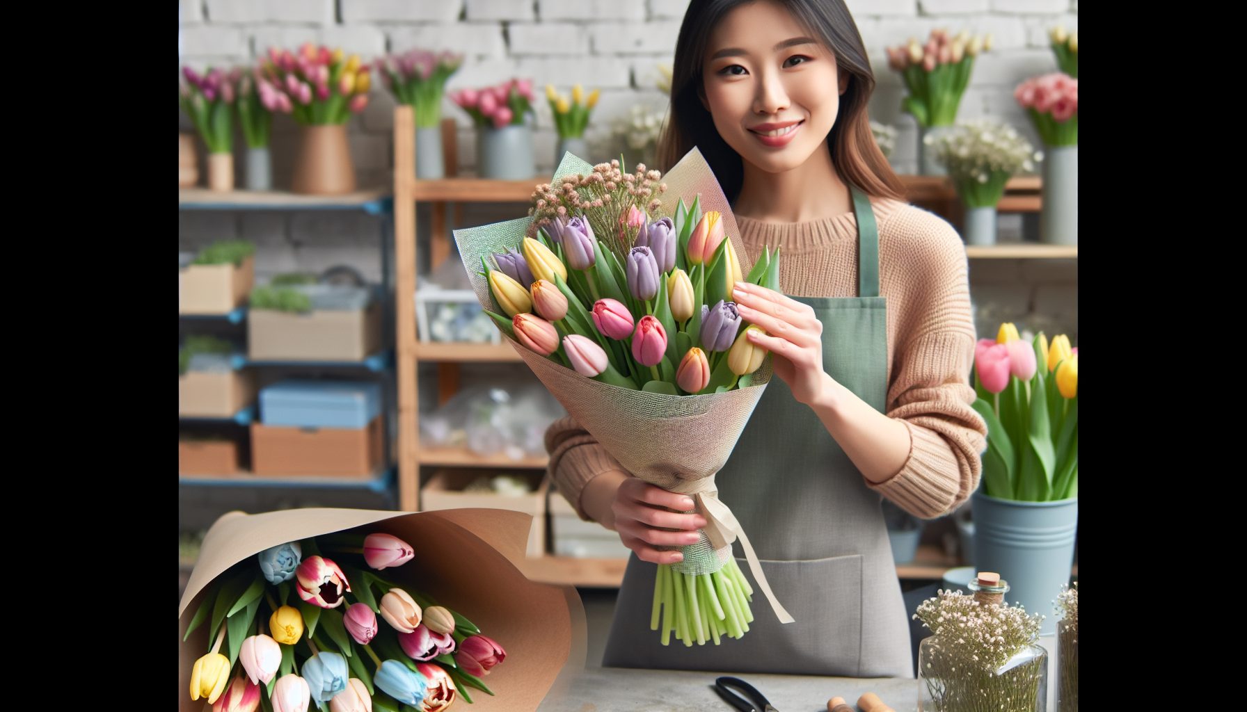 Сколько тюльпанов дарить и как упаковать