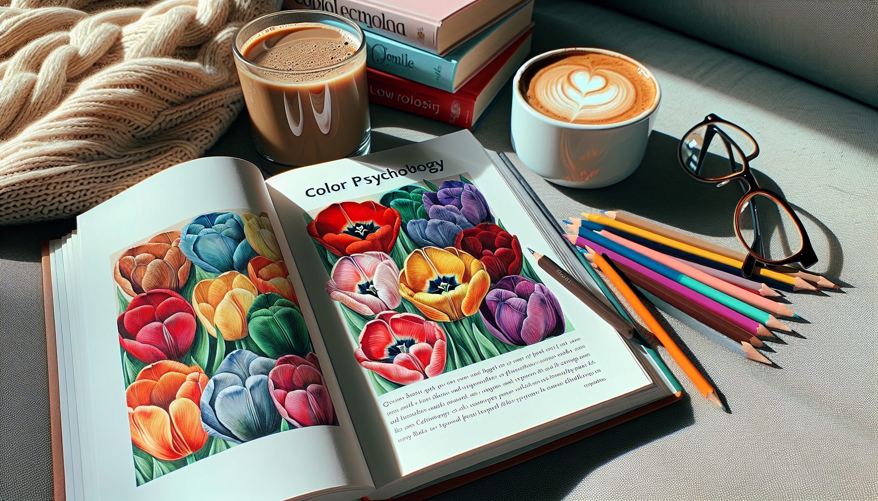 Психология цвета лепестков