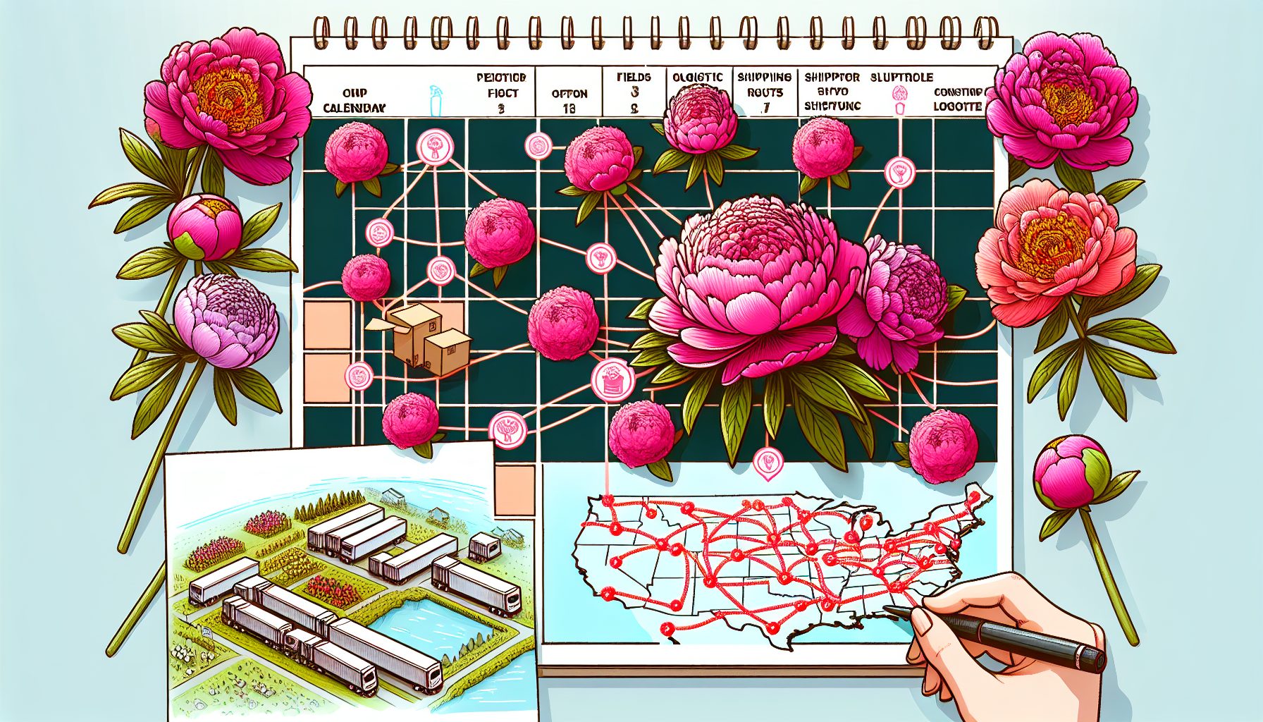 Сезонность и логистика