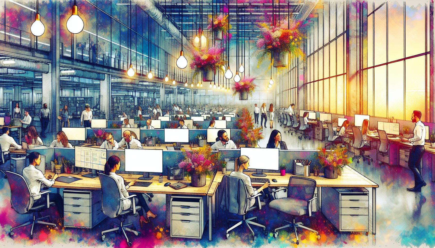 Цвет и настроение офиса