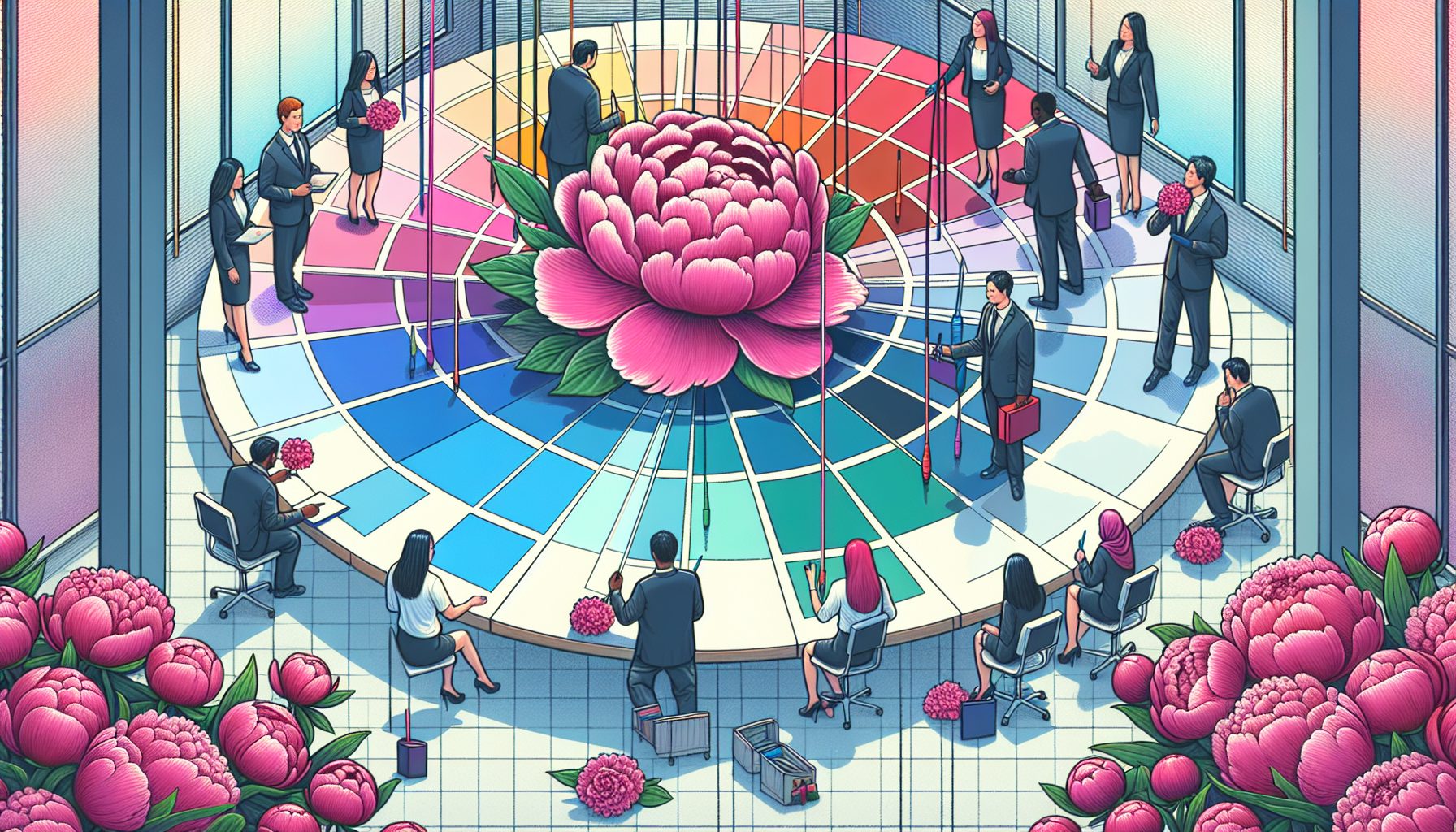 Подбор оттенка под корпоративную культуру