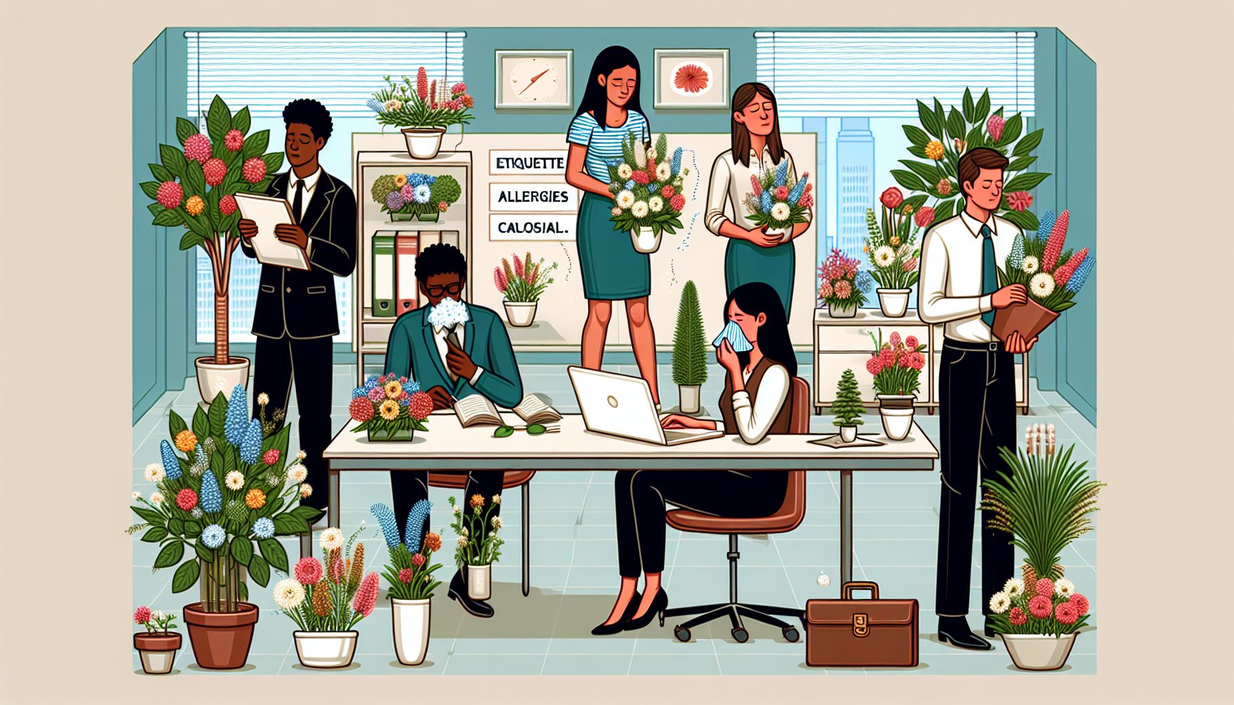 Этикет, аллергия и экологичный след