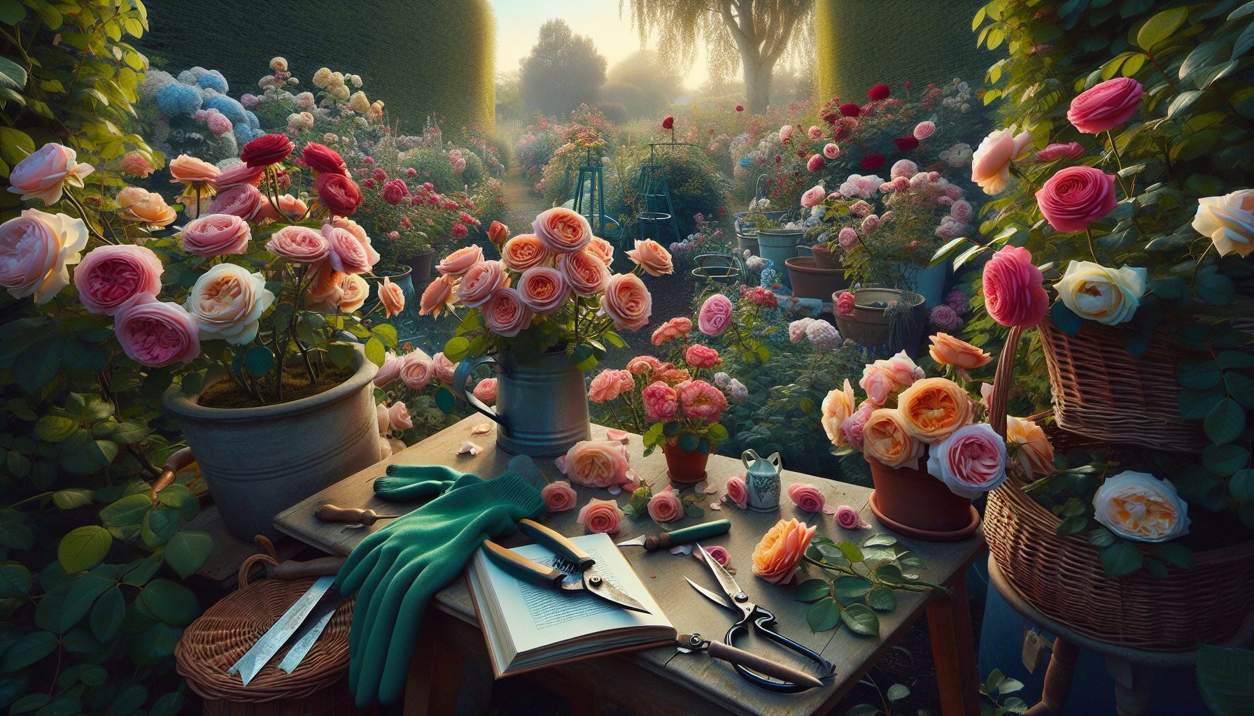 Устойчивость роз: уход до и после