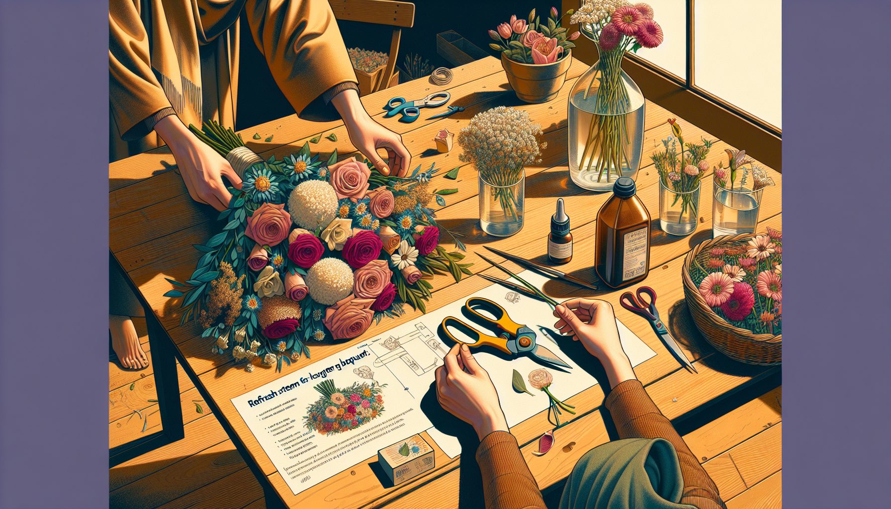 Обновляем стебли правильно