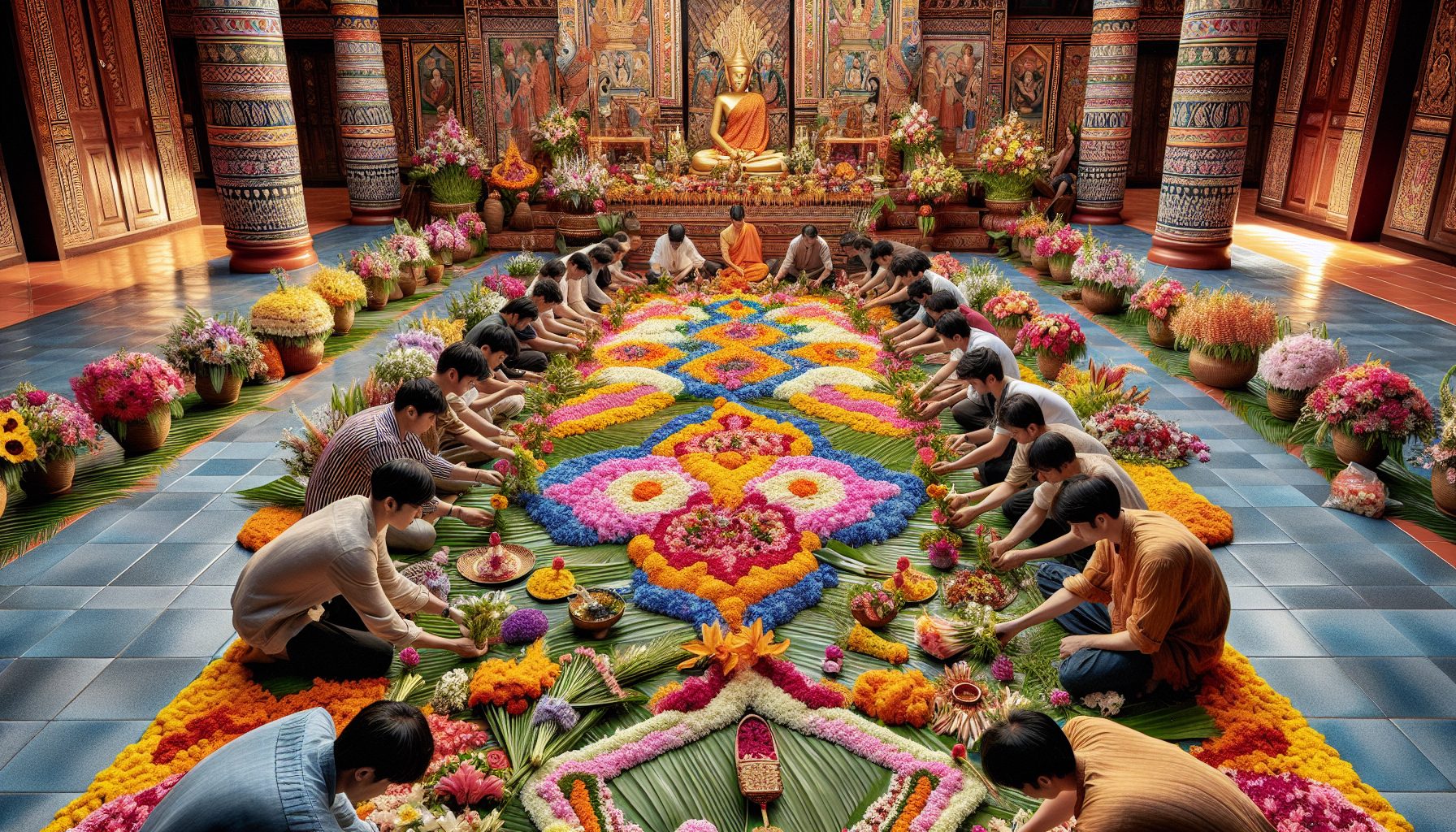 Истоки цветочного ритуала