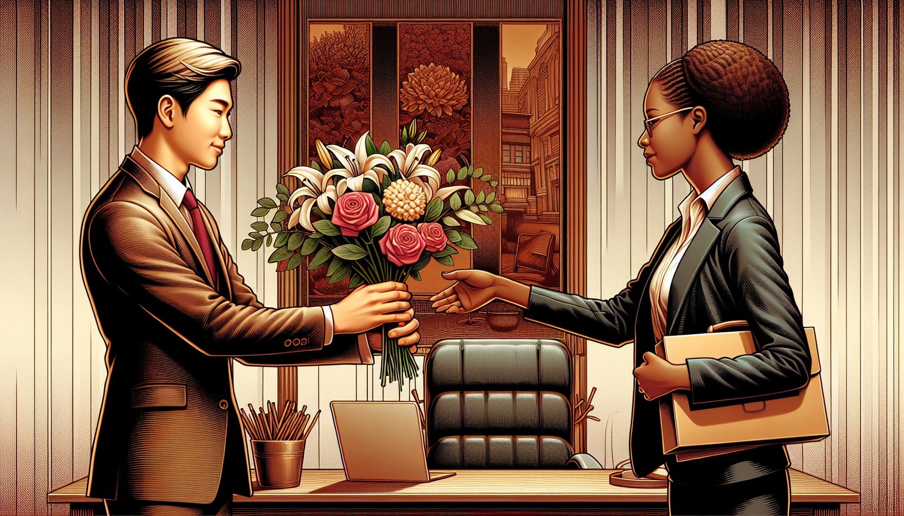 Правила вручения: этикет в деталях