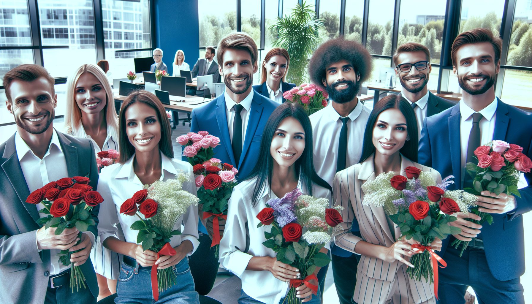 Зачем дарить цветы сотрудникам и как не ошибиться