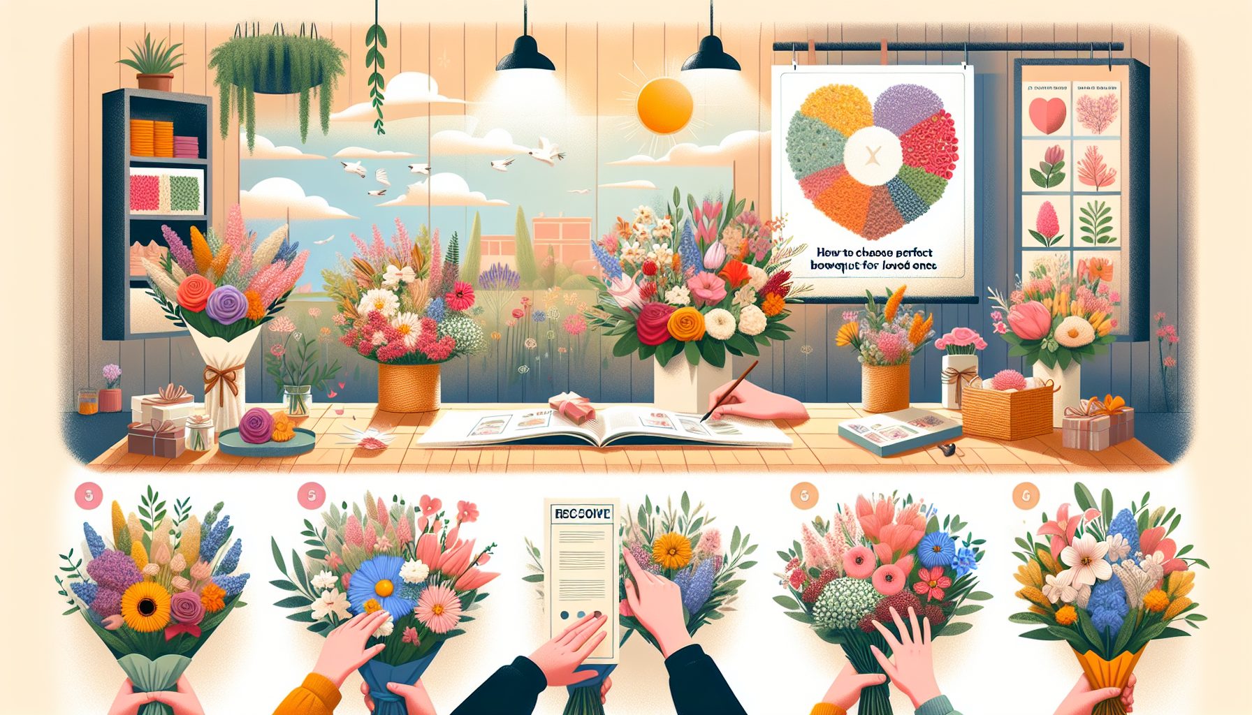 Как выбрать идеальный букет для любимых