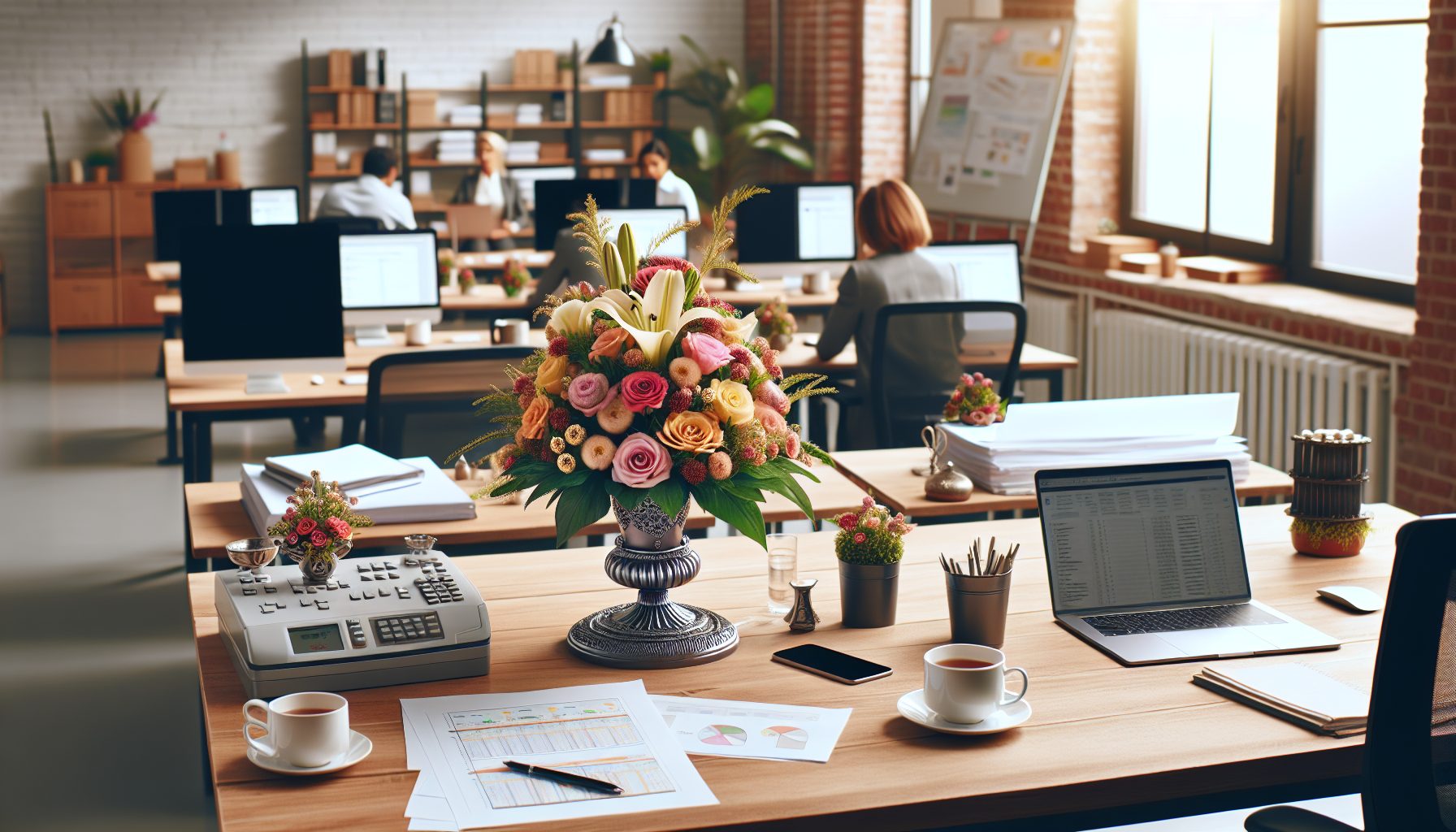 Зачем дарить композиции для коллег в обычный рабочий день