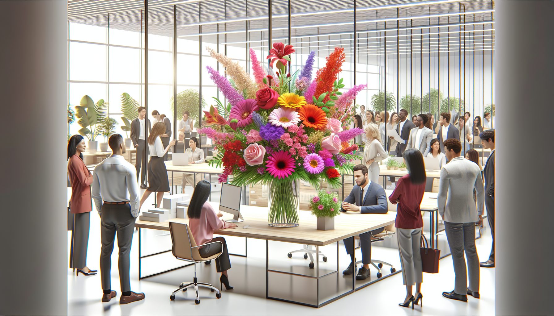 «Букет для коллег»: гендерные и возрастные нюансы