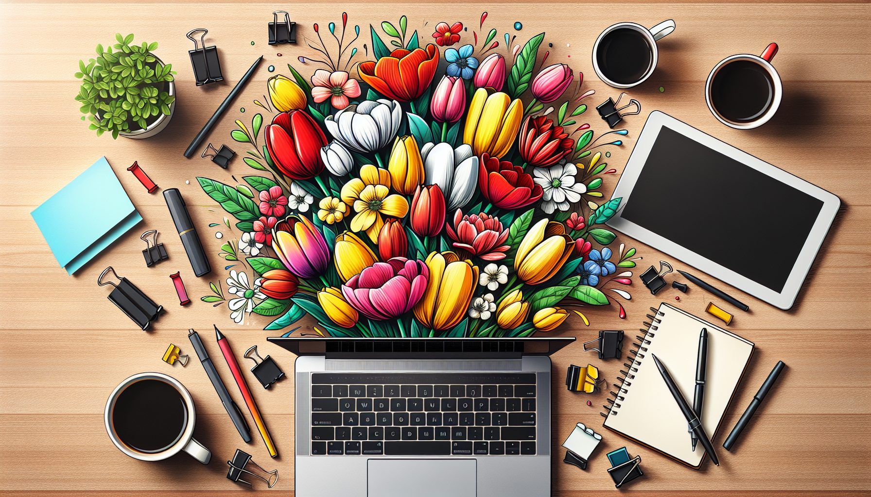 Когда тюльпанов для коллег — сколько и какие