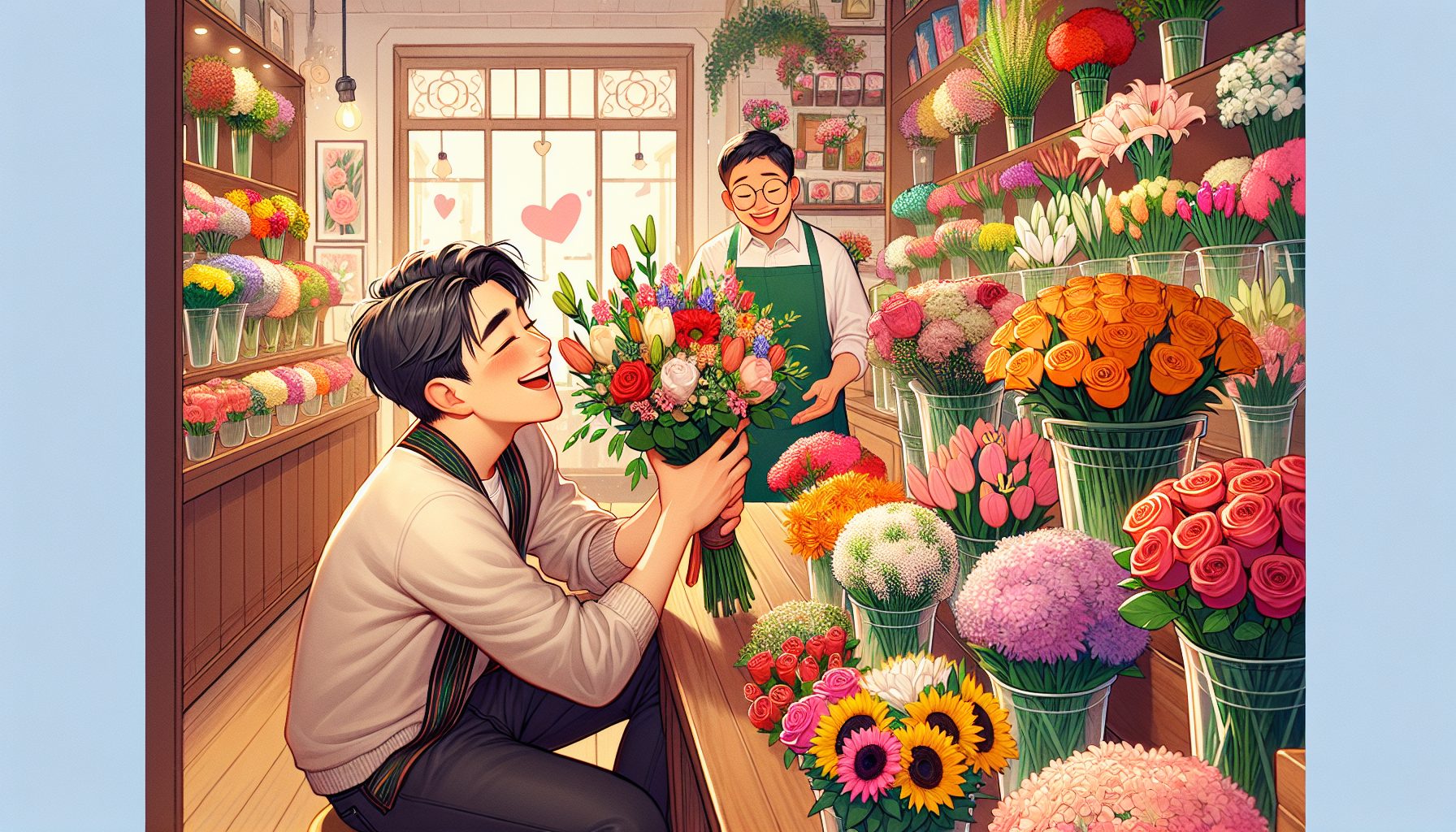 Когда букета для любимых: момент, который трудно пропустить